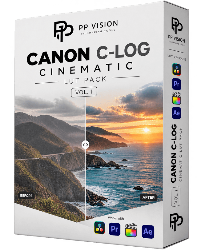 Canon C-Log Cinematic LUTs